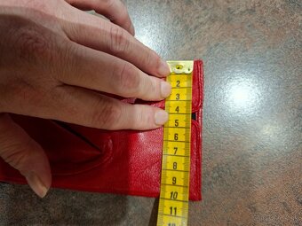 Cervene kozene rukavice - 7