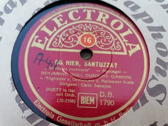Šelakové gramofónové platne 78 ot/min - 7
