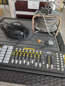 Rotačné hlavy - GOBO 575W + DMX controller - 7