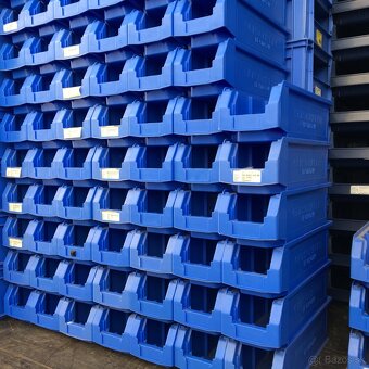 31,5cm x 50cm Plastove stohovacie bednicky boxy - 7