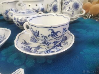 Cibulak, zwiebelmuster, danube, čajový set - 7