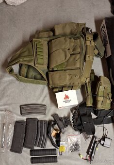 Predám m4 specna arms SA-B02 aj s príslušenstvom - 7