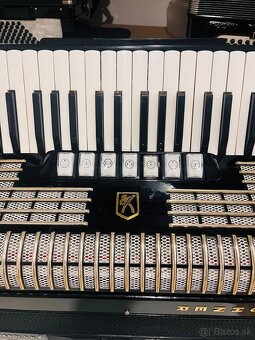 Predám akordeón Hohner Verdi II N- 96 Basový - Made in Germa - 7