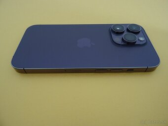iPhone 14 PRO 128GB PURPLE - ZÁRUKA 1 ROK - 100% BATERIA - 7