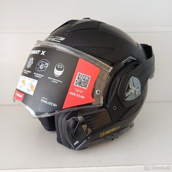 Silniční překlápěcí přilba LS2 Advant X SOLID - 7