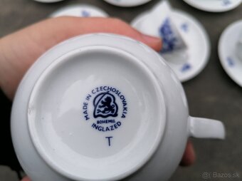 Predám porcelánová sada Modrá ruža - 7