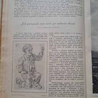 Odborný časopis Výchova lidu k umění 1931 - 7