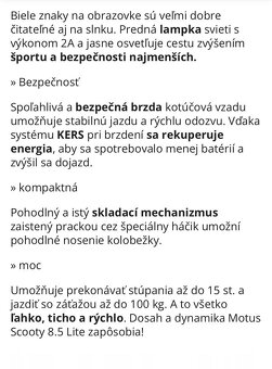 Predám novú  nerozbalenú  elektrickú kolobežku - 7