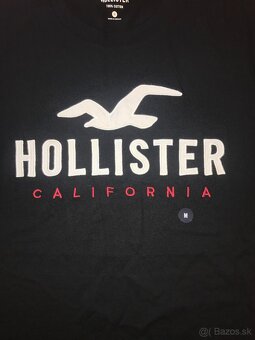 SÚPRAVA HOLLISTER čierna: tričko + kraťasy veľ. S/M - 7