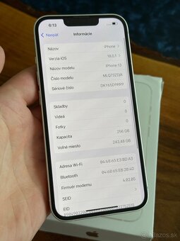 iPhone 13 256gb stav noveho - 7