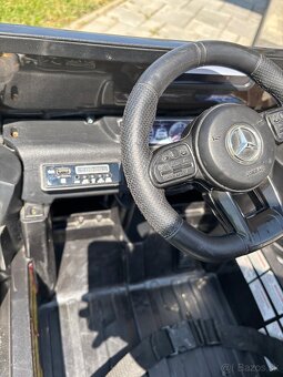 Elektrické autíčko Mercedes G63 AMG čierne - 7
