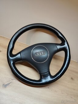 Kožený volant třiramenný na AUDI A4/ A3 - 7