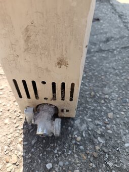 Plechový úzky radiátor 180 cm x 12cm - 7