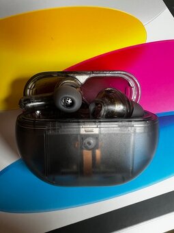 Bezdrôtové slúchadlá Soundpeats Capsule3 Pro Transparent Bla - 7