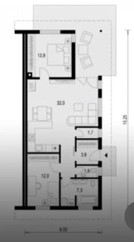 Na predaj časť dvojdomu v obci Lab. - 7