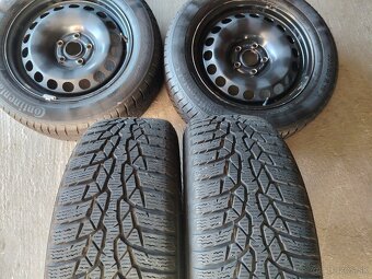 Zimná sada kolies Škoda Volkswagen R16 5x112 - 7