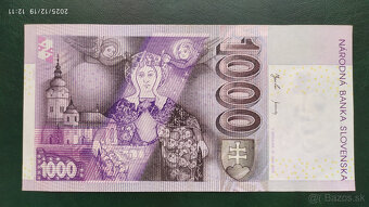 Bankovky 1000 Sk, 4 rôzne ročníky - 7