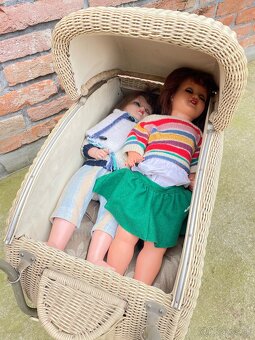 Starožitný kočár pre bábiky - 7