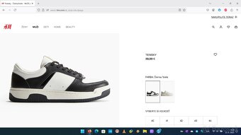 Tenisky Reserved, Tenisky HM - 7