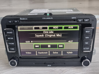 Skoda Columbus 2011 RNS510 Navi LED Mapy V17 2020 - 7