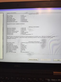 Dell Latitude E5470 i5-6300U/4 Gb Ram - 7