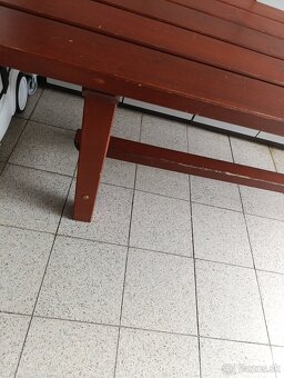 Predam zahradny stol . Smrek KWH - 7