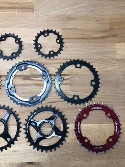 Rôzne kľuky, prevodníky, kazety, reťaze Shimano Xtr, Race Fa - 7