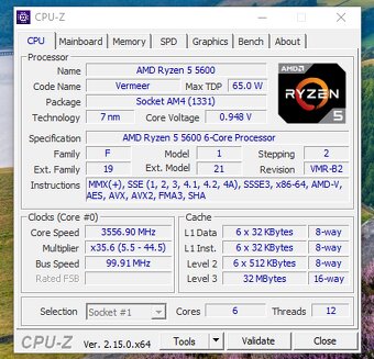 R5 5600/RTX 2060 6GB/16GB DDR4/500BG NVMe/2TB HDD - 7