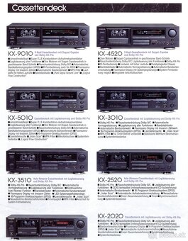 Predam kazetak 2x NAD,Kenwood a dvojdeck TECHNICS - 7