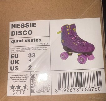 Dievčenské korčule Tempish disco v.33 - 7