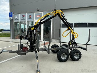 Vývozka - príves na drevo JANSEN HRW-30 3T - 7