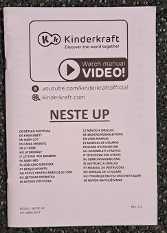 Detská postieľka Kinderkraft Neste UP - 7