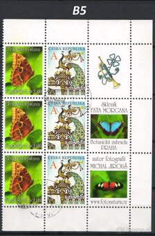 Poštové známky, filatelia: Česko 1993-2020, bloky - 7
