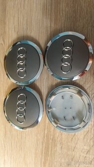 Stredové krytky pre AUDI do Alu diskov 60,61,69, 135mm - 7