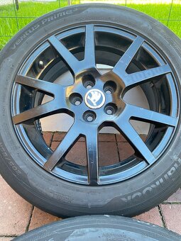 Predám čierne disky Spider R16 5x100 - 7