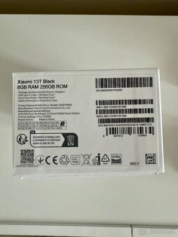 Predám Xiaomi 13T Black 8GB RAM 256GB v ZÁRUKE - 7