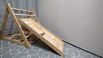 3 stranný bukový Piklerovej trojuholník montessori - 7