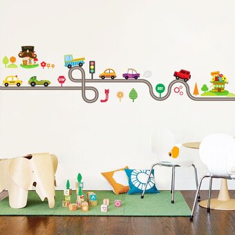 Nálepky na stenu - Detské - 7