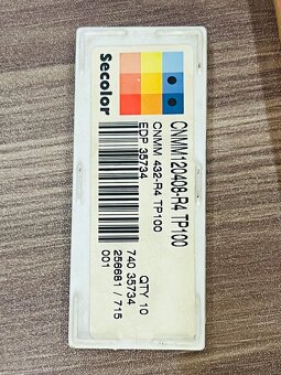 TK platky Sandvik - Mitsubishi - Horn - Kennametal - 7