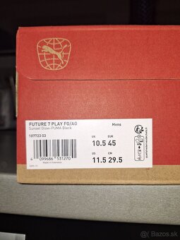 PUMA FUTURE 7 PLAY FG/AG Sunset Glow - Puma Black - 7