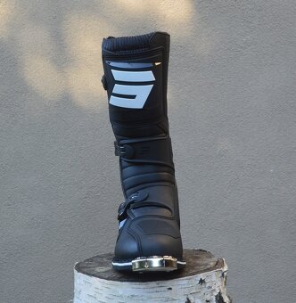 Predám mx čižmy SHOT čierne - 7