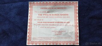 Investičné Striebro–zberateľská sada bohov Ríma-Londýn 1971 - 7