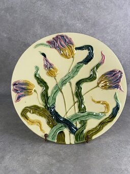 Kremnická kamenina Secesné taniere 32cm - 7