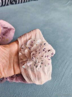 Dievčenská letná čiapka+2x čelenka - 7