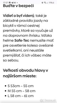 Prilba veľkosť M - 7