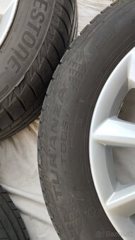SADA ALU DISKOV 5X112 SKODA PNEU.205/55R16 BRIDGESTONE - 7