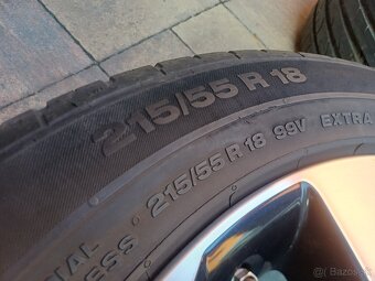 Original hliníkové disky Nissan R18, 5x114,3 - 7