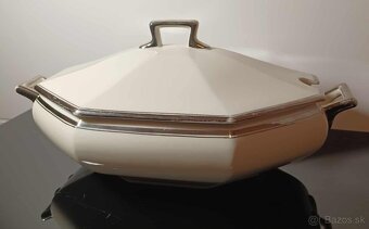 Nádherná porcelánová starožitná terina Art Deco rok 1920 - 7