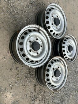 Plechové disky 5x160 r16 originál Ford - 7