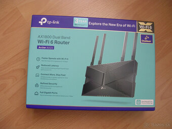 TP-Link Archer AX1800 Wi-Fi 6 router Dual band 2,4GHz + 5GHz - 7